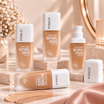 Base Líquida Natural Touch de Pink 21