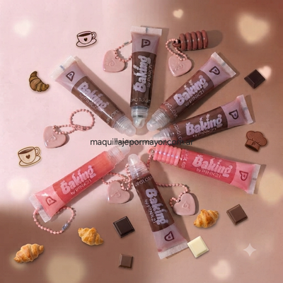 Lip Gloss Baking (con llavero) de Pink 21