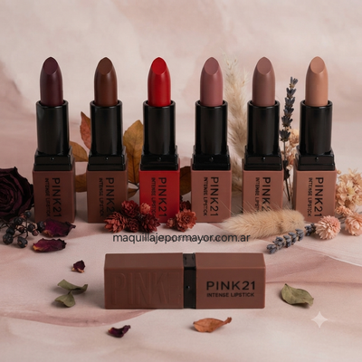 Labial en Barra Matte Lipstick 5383 de Pink 21