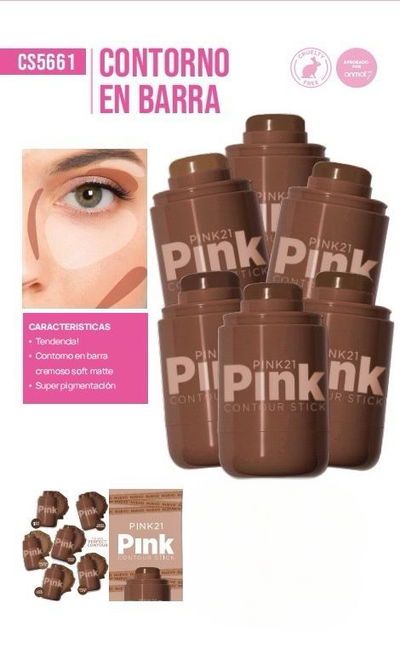 Contorno en Barra Perfect Contour de Pink 21