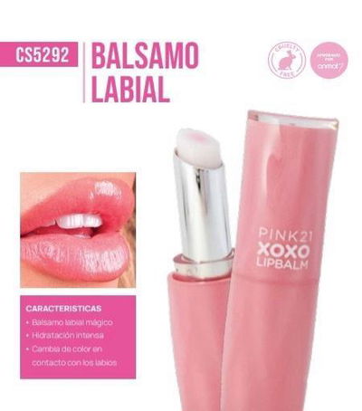 Lip Balm Xoxo de Pink 21
