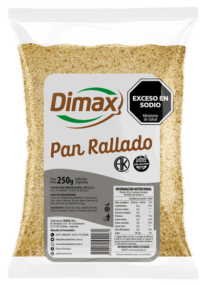 DIMAX - Pan Rallado x 500 gr