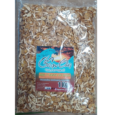 GRANOLA C/PASTA DE MANI y MIEL PREMIUM x 1 Kg