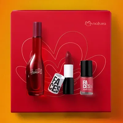 Regalo Humor + Faces Rojo