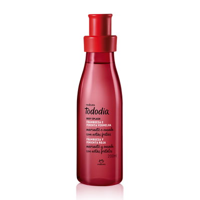 Body Splash Frambuesa y Pimienta ROja Tododia x 200ml