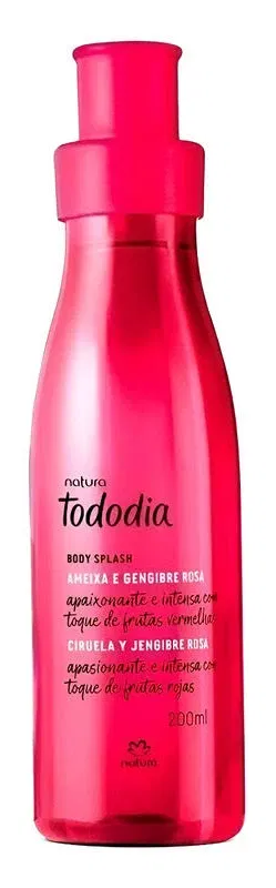 Body Splash Ciruela y Jengibre Rosa Tododia x 200ml