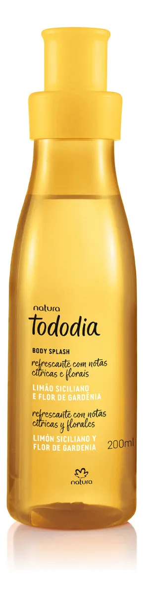Body Splash Limón Siciliano y Flor de Gardenia x 200ml Tododia