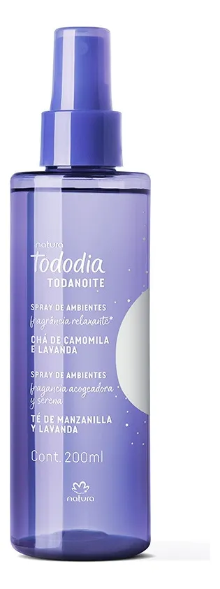 Spray Aromatizante de ambiente Té de Manzanilla y Lavanda x 200ml
