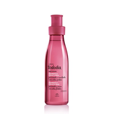Body Splash Frambuesa y Pimienta Rosa x 200ml Tododia