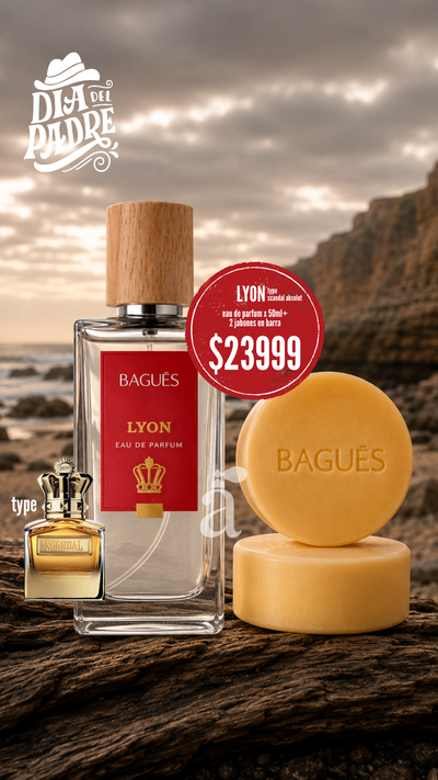 Set Bagués Perfume + Jabones en barra 