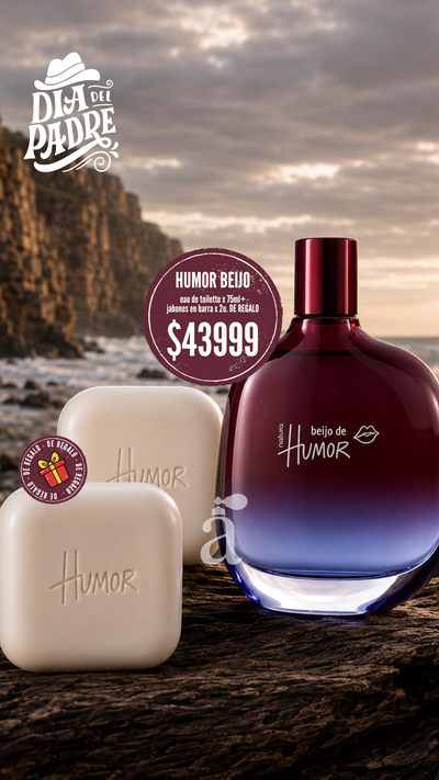 Set Humor Beijo + ¡DE REGALO! Jabones en barra
