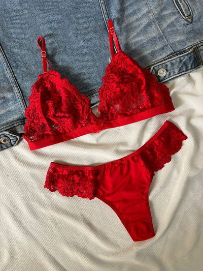 CONJUNTO REBECA (ROJO)