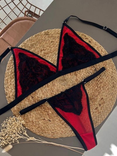 CONJUNTO HOLLY (ROJO)