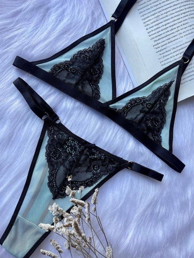 CONJUNTO HOLLY (CELESTE)