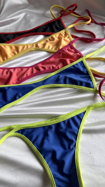 BIKINI MICROTOP BICOLOR