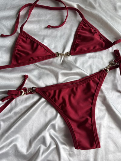 BIKINI CALIFORNIA (BORDO)