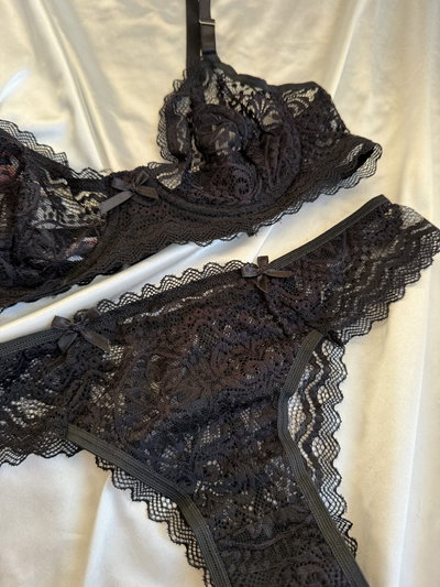 CONJUNTO AURA (NEGRO)