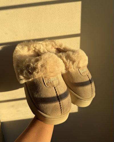 PANTUFLA (BEIGE)