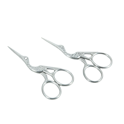 Tijera Vintage de Cigüeña para Costura y Bordado 9 cm