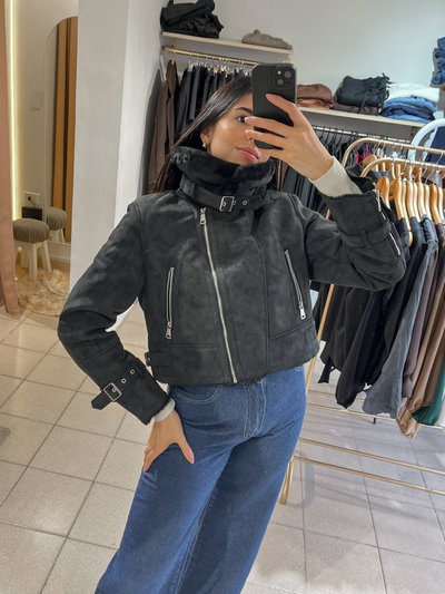 CAMPERA ROSINE YD NEGRA 