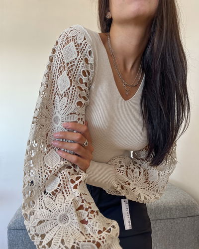 SWEATER IMPORTADO CALADO