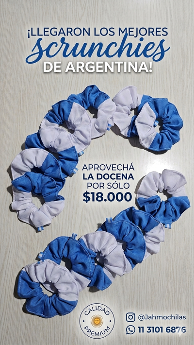 SCRUNCHIES DE ARGENTINA