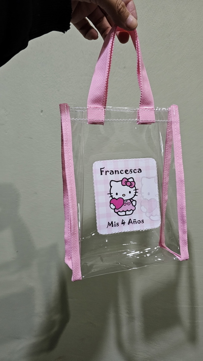Bolsita 20x15x6 personalizadas stickers o moño