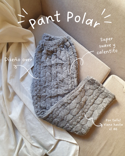 PANT POLAR TEXTURADO 💘