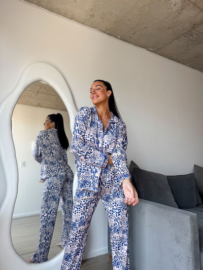 PIJAMA REPTIL VIOLETA