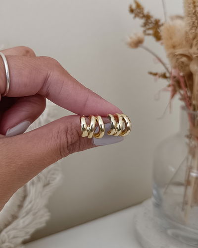 Pasantes Triple Dorado y Plateado 