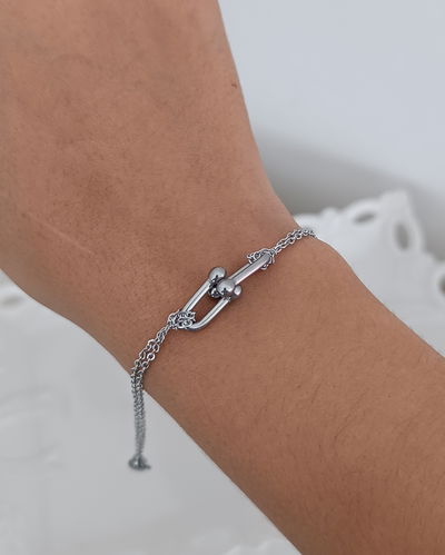 Pulsera Doble Chain AQ