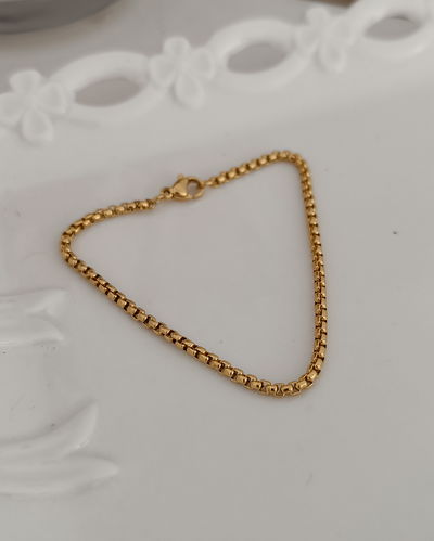 Pulsera Rolo Cuadrada 18cm AD