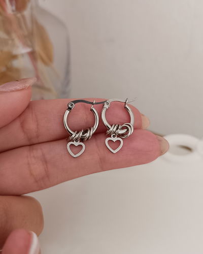 Argollas Corazón 2 AQ