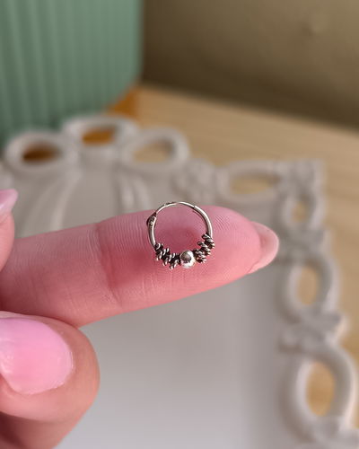 Argollita individual Balo 1cm