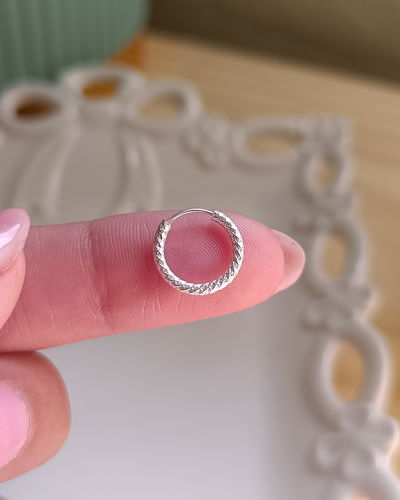 Argollita individual 1.2cm