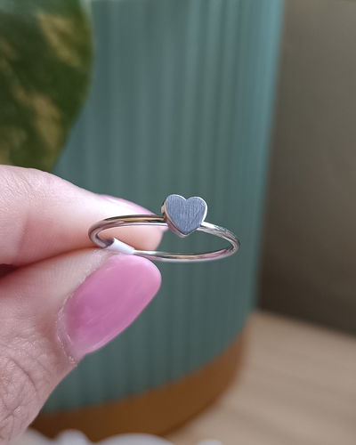 Anillo Corazon AQ 