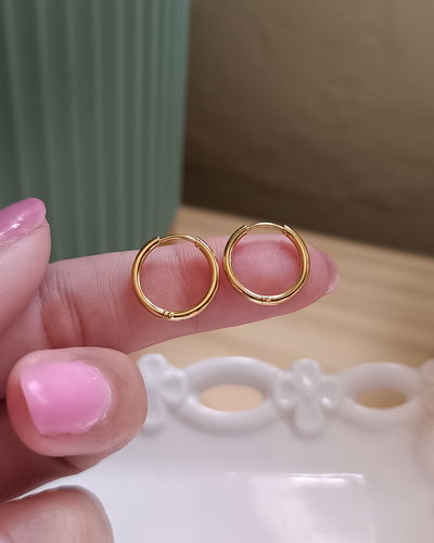 Argollas Rebeka Finas 1.4cm
