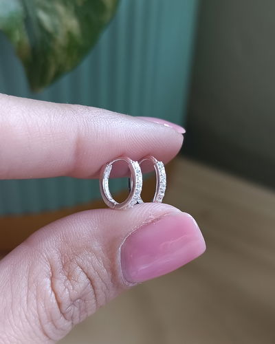 Argollas Cubanas 1.1cm