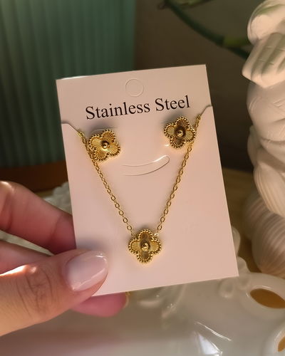 Conjunto Collar + Aros AD