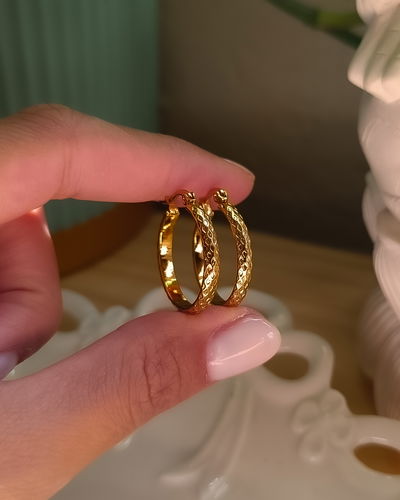 Argollas Edna 2cm AD