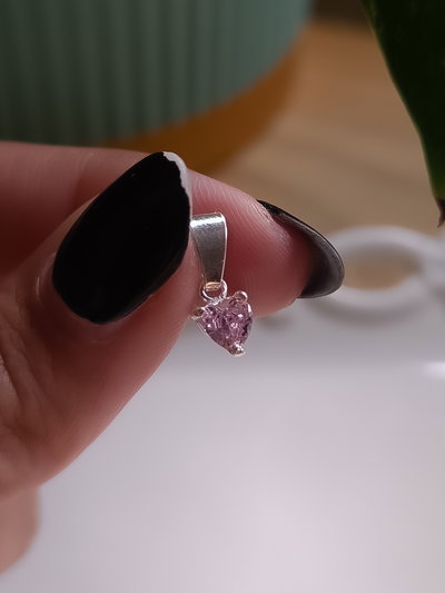 Dije Corazón Cubic 5mm