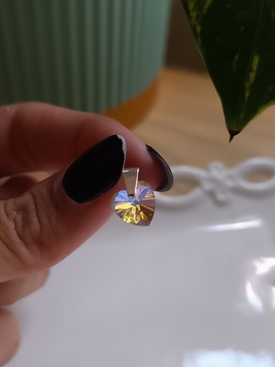 Dije Corazón Tornasol 1cm