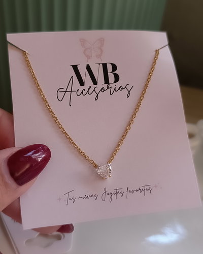 Conjunto Corazón Cubic 45+5cm AD