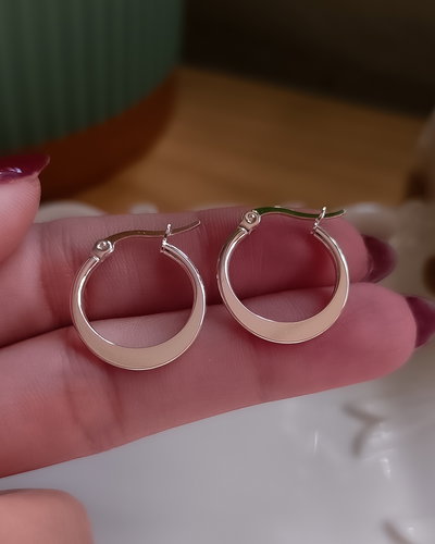 Argollas Planas 2cm