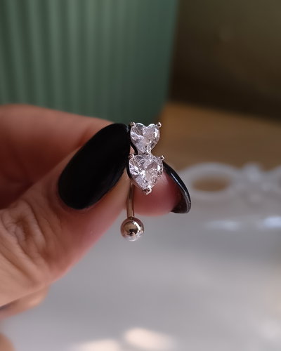 Piercing Ombligo Cubic AQ