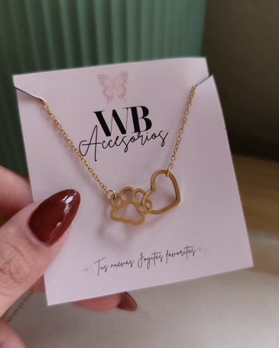 Conjunto Huellita y Corazón AD