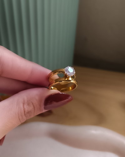 Anillo Regulable Cristal AD