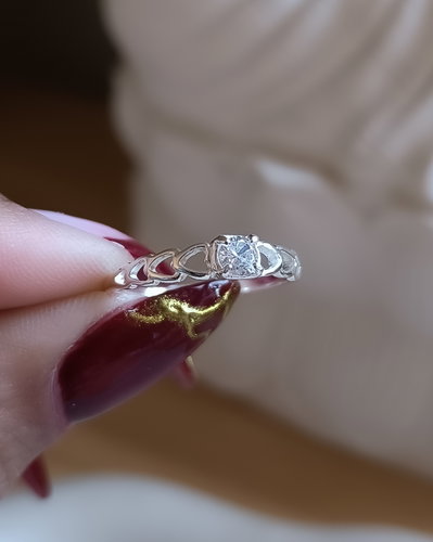 Anillo Calado Cubic PL
