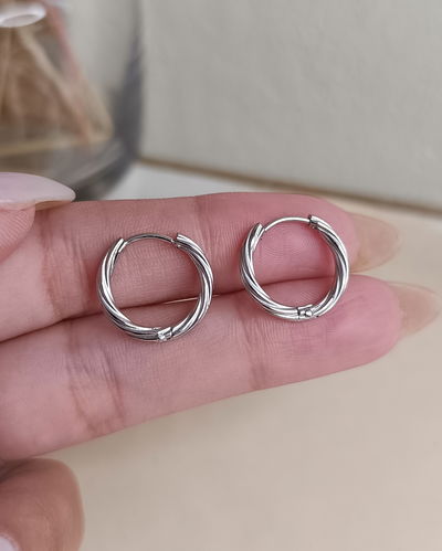 Argollas Bonnie 1.5cm AQ