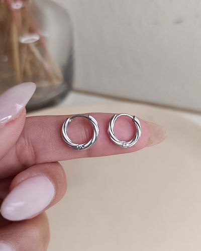 Argollas Bonnie 1cm AQ